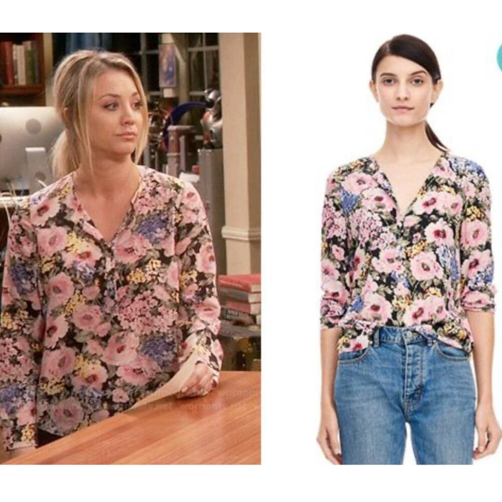 Rebecca Taylor Lavinia Silk Cottagecore Floral Top Blouse Sz 4 $275 Valentines